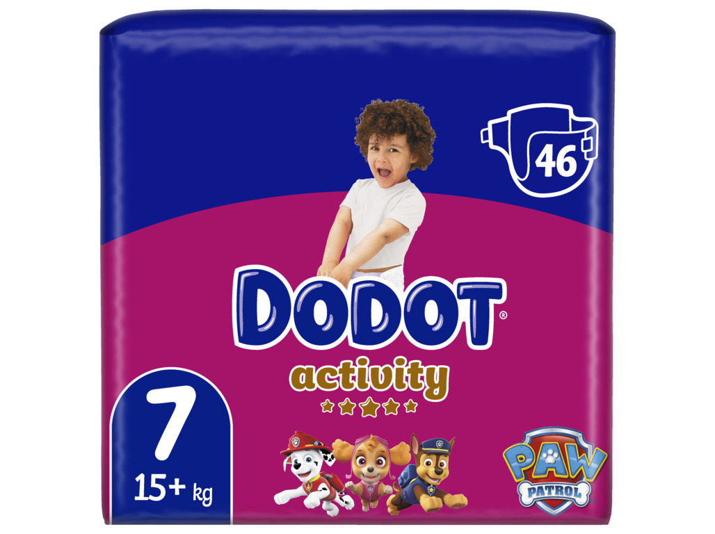 FRALDAS DODOT ACTIVITY T7 46UN