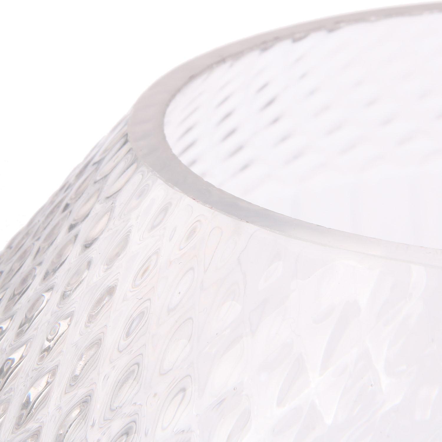 VASE ORIGAMI TRANSPARENT 20CM