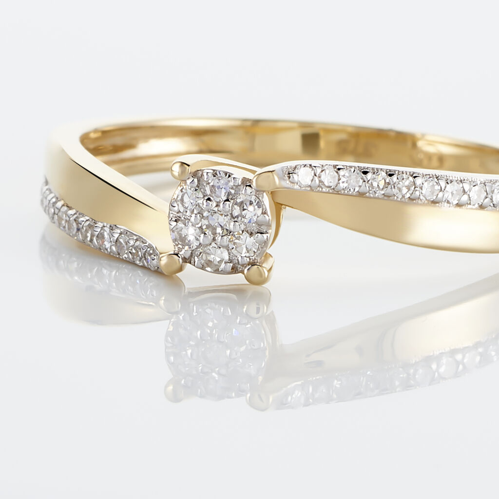 Bague Callysta Or Jaune Diamant