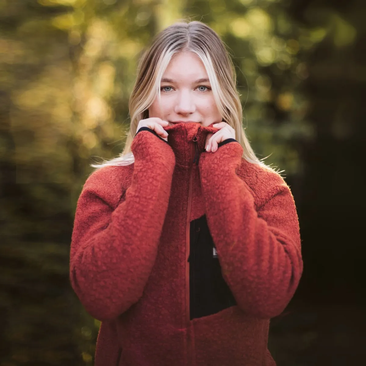 Lundhags Flok Wool Ws Pile Mellow Red