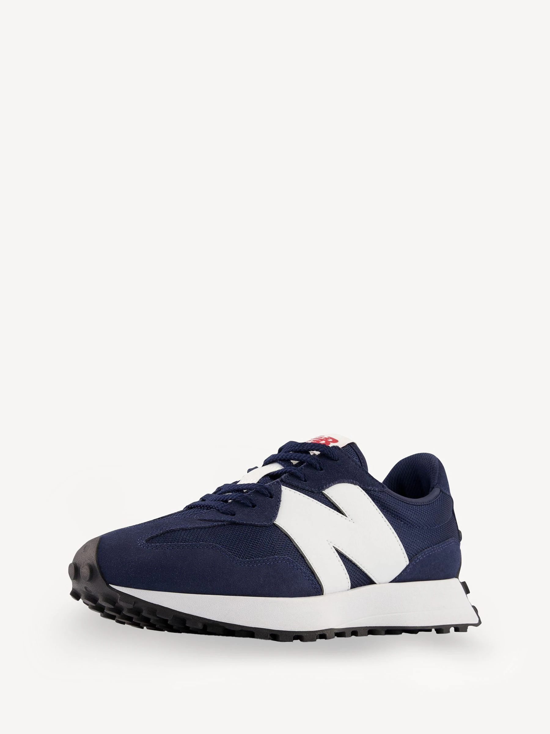 Marineblauw/wit - New Balance 327 herenslippers
