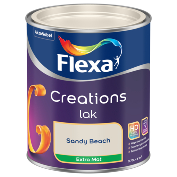 Flexa Creations binnenlak extra mat sandy beach 750 ml