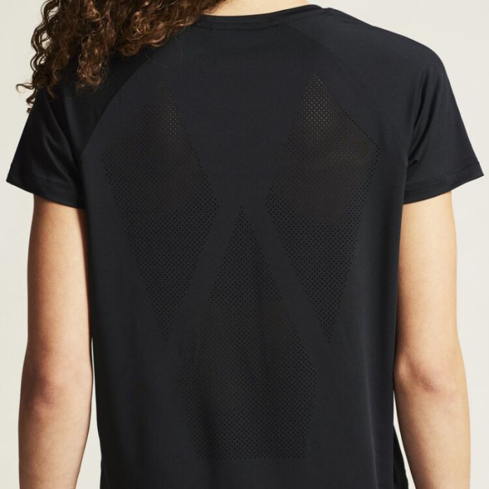 Craft Dame T-shirts Adv Tone Perforated Tee Sort