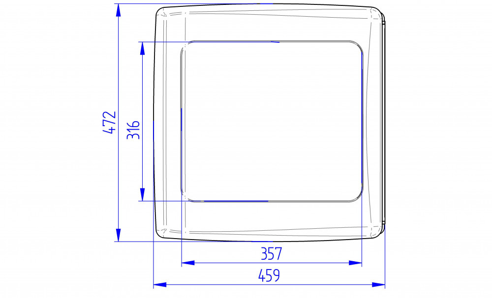 Thule Omni-vent Translucent 2009 12V dakluik