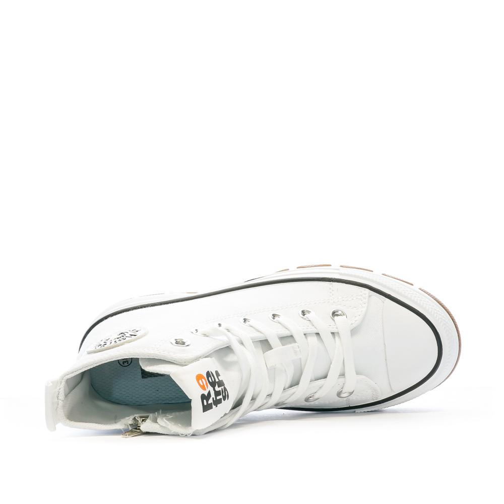 Baskets Blanche Femme Refresh Lona