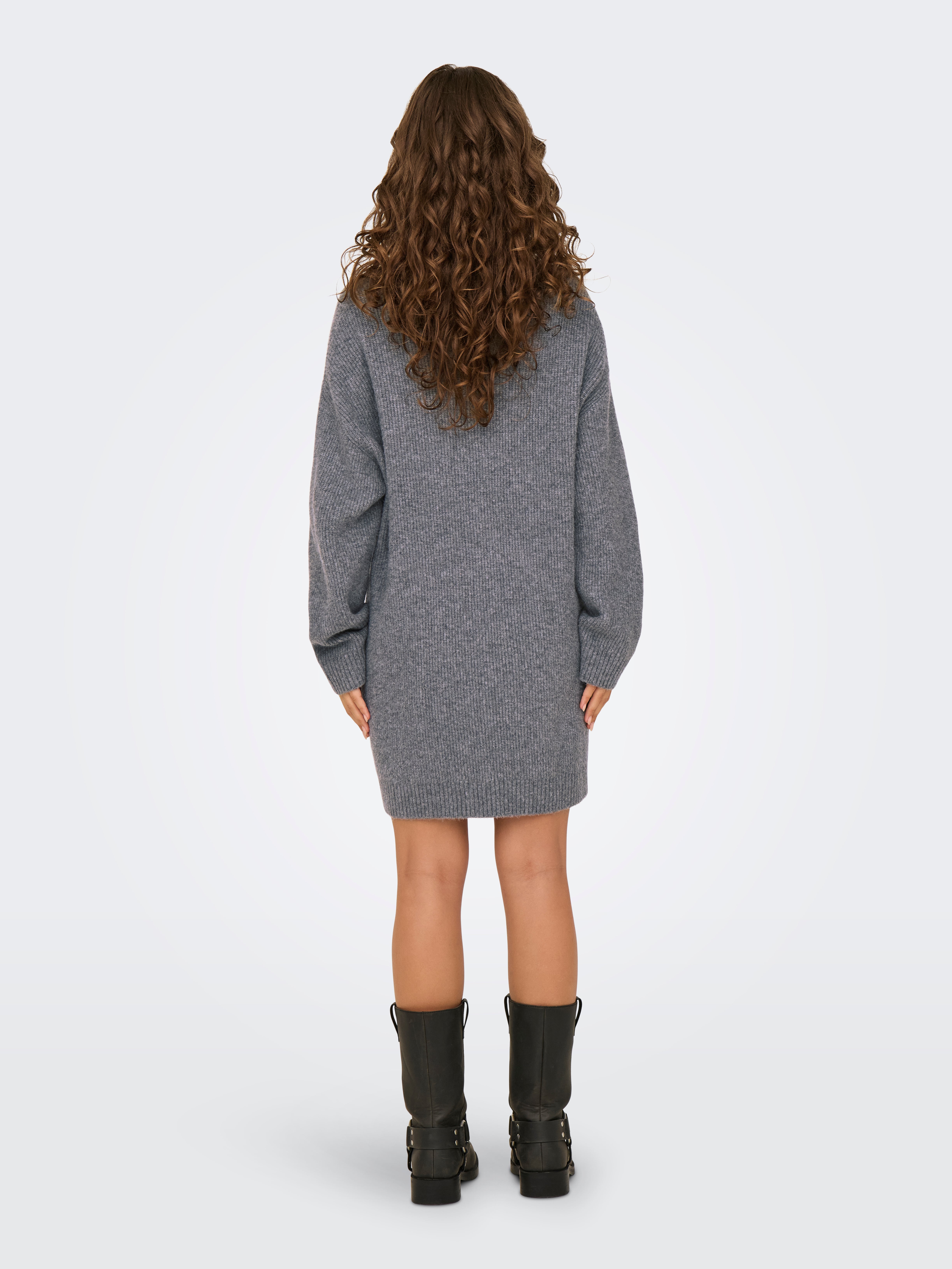 ONLALPHA Strickpullover Medium Grey Melange