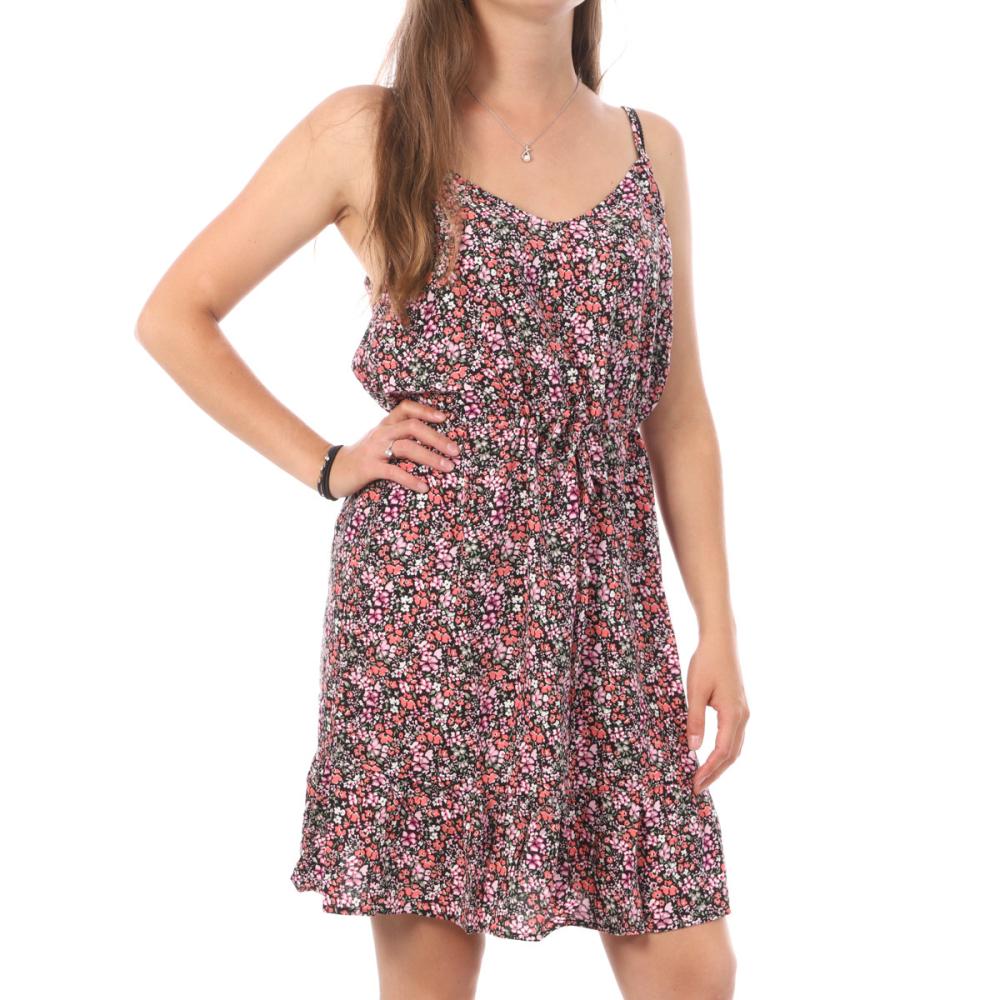 Vero Moda Robe Rose/Noir Femme Vero Moda Easy Singlet