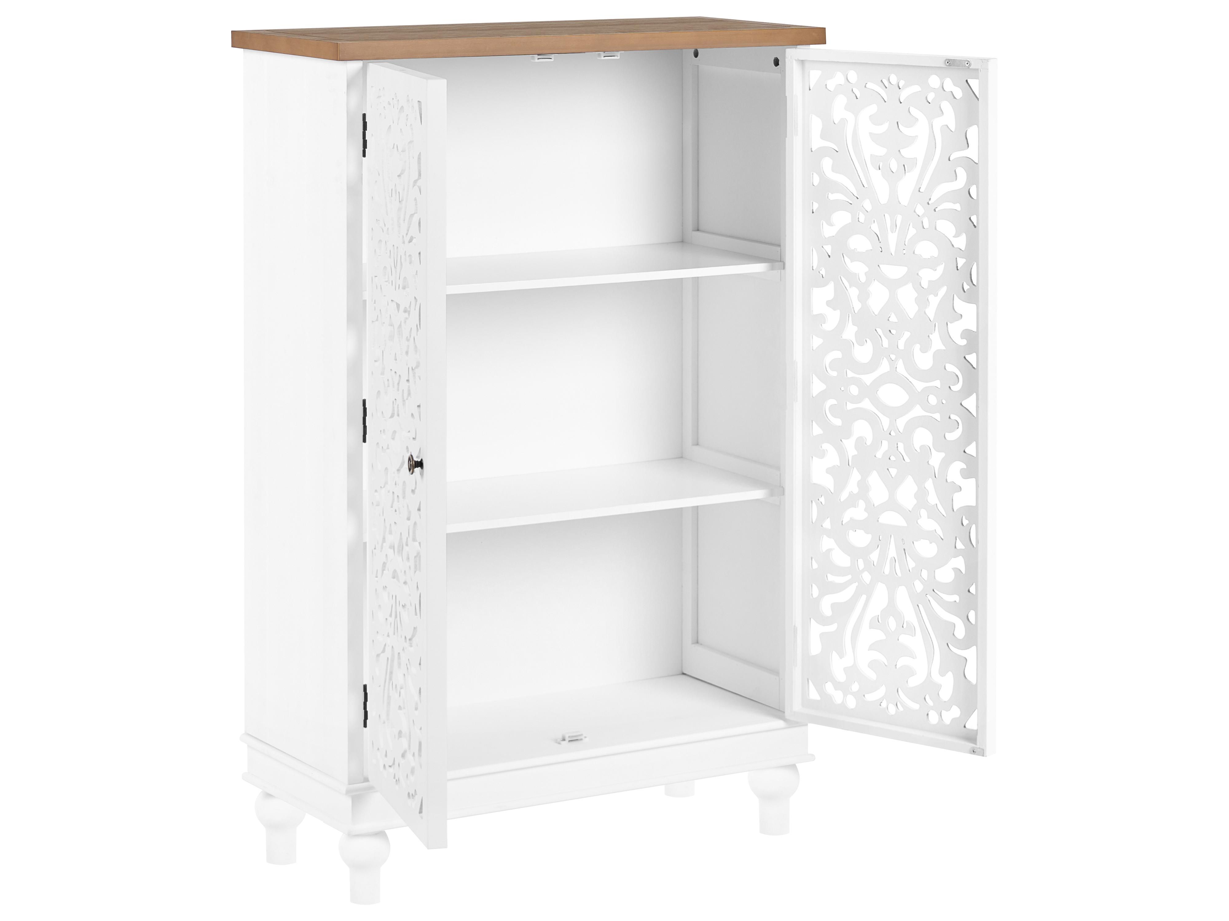 Dressoir met 2 deuren KATHERINE Wit