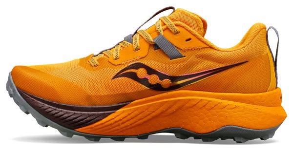 Chaussures de Trail Running Femme Saucony Endorphin Edge Orange