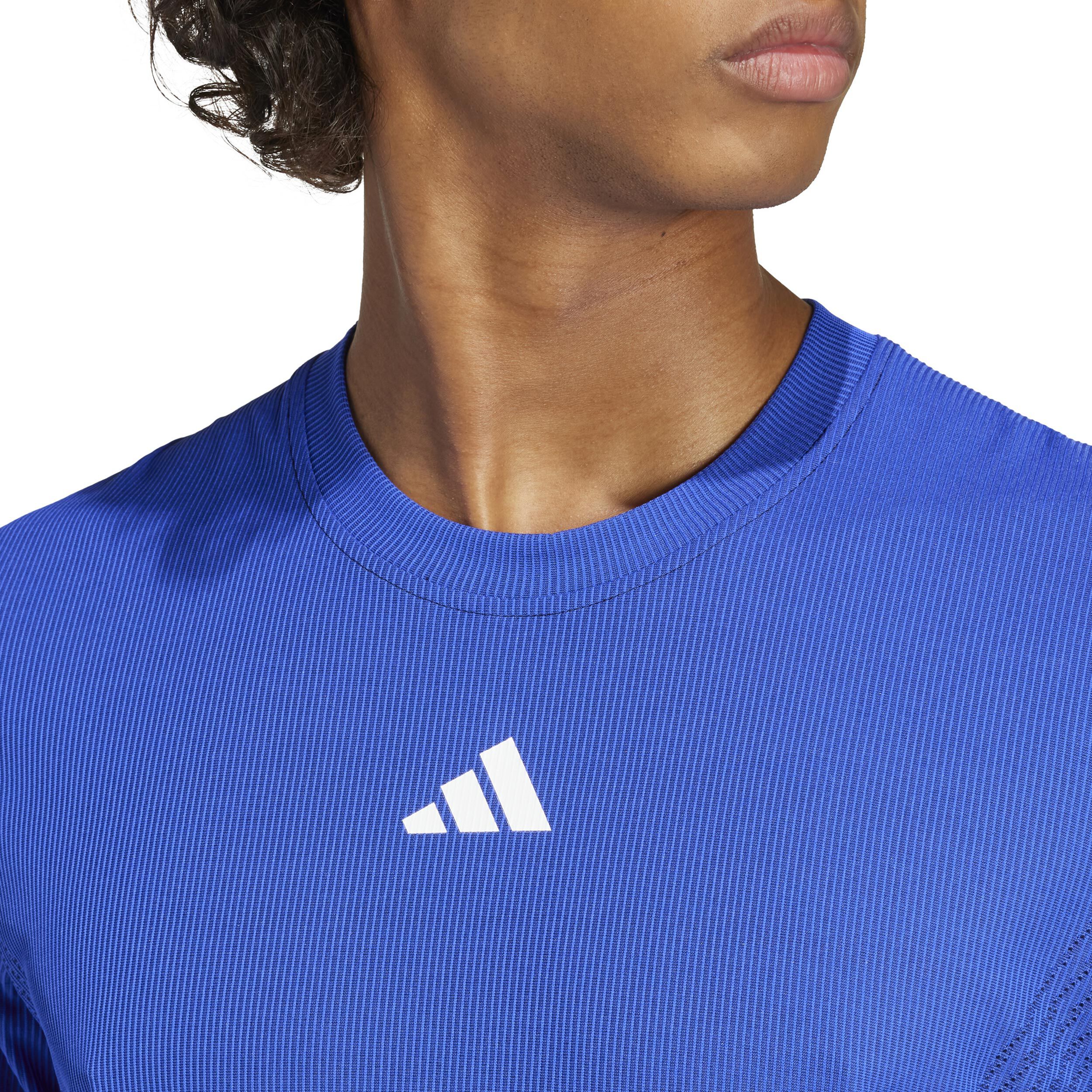 adidas Airchill Freelift T-shirt Hommes - Bleu