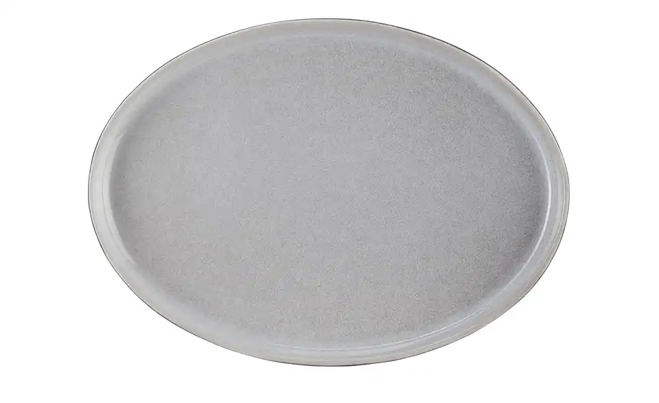 Peill+Putzler Servierplatte Como Schwarz, matt, Grau 25,2 cm