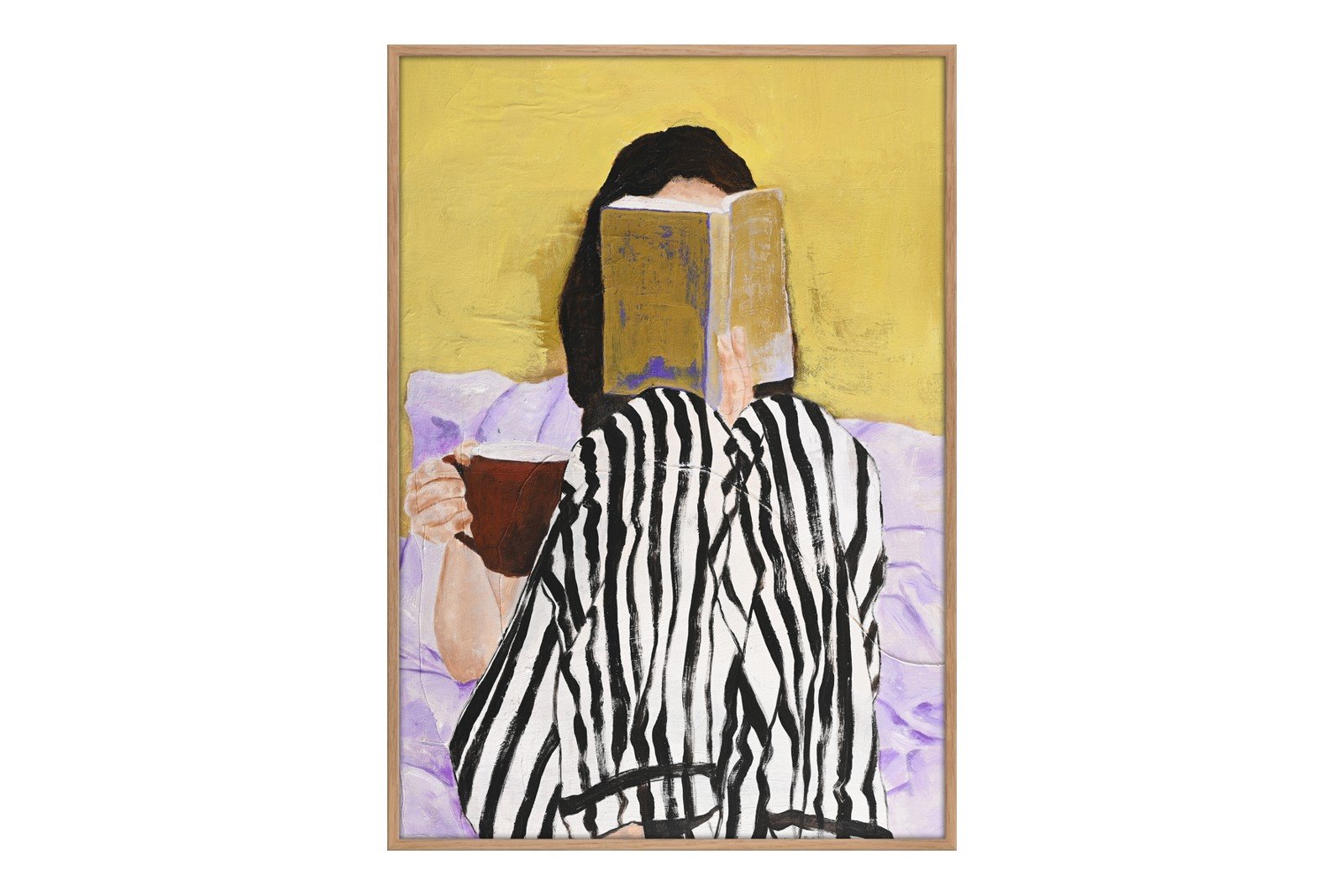 Reading 70x100 cm Oak Frame