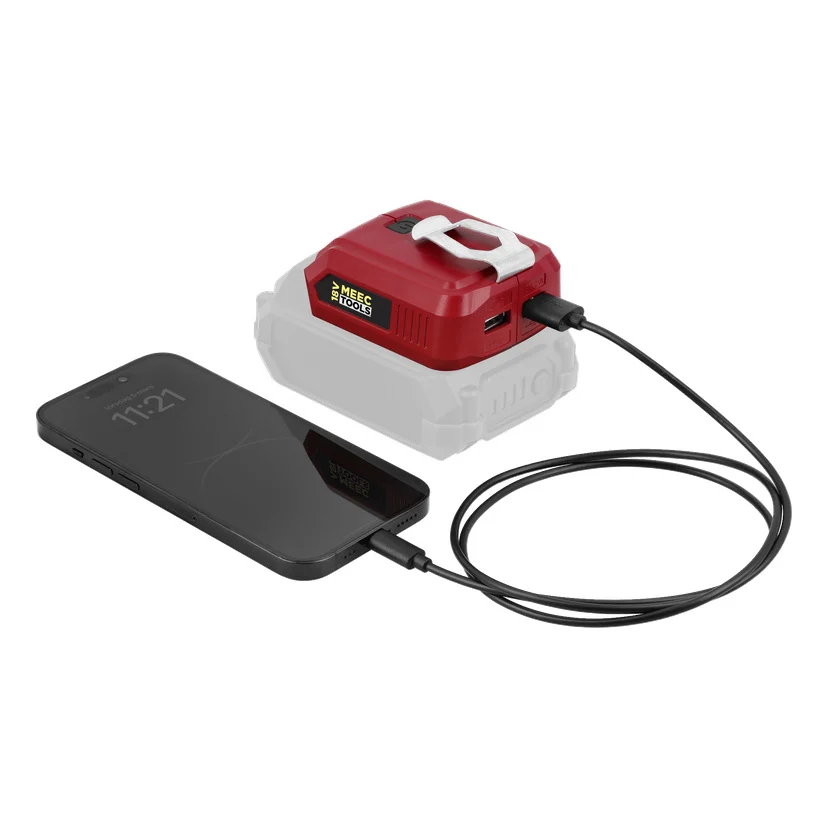 USB-adapter for batteri 18 V 2x USB A