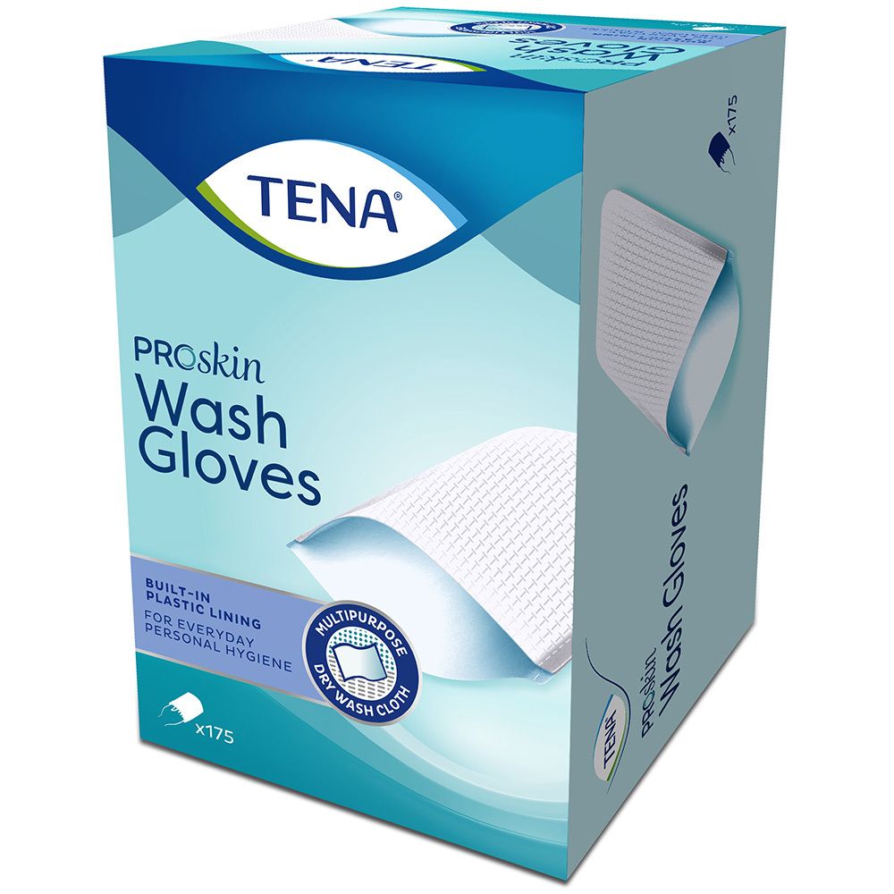 TENA Wash Glove mit Folie