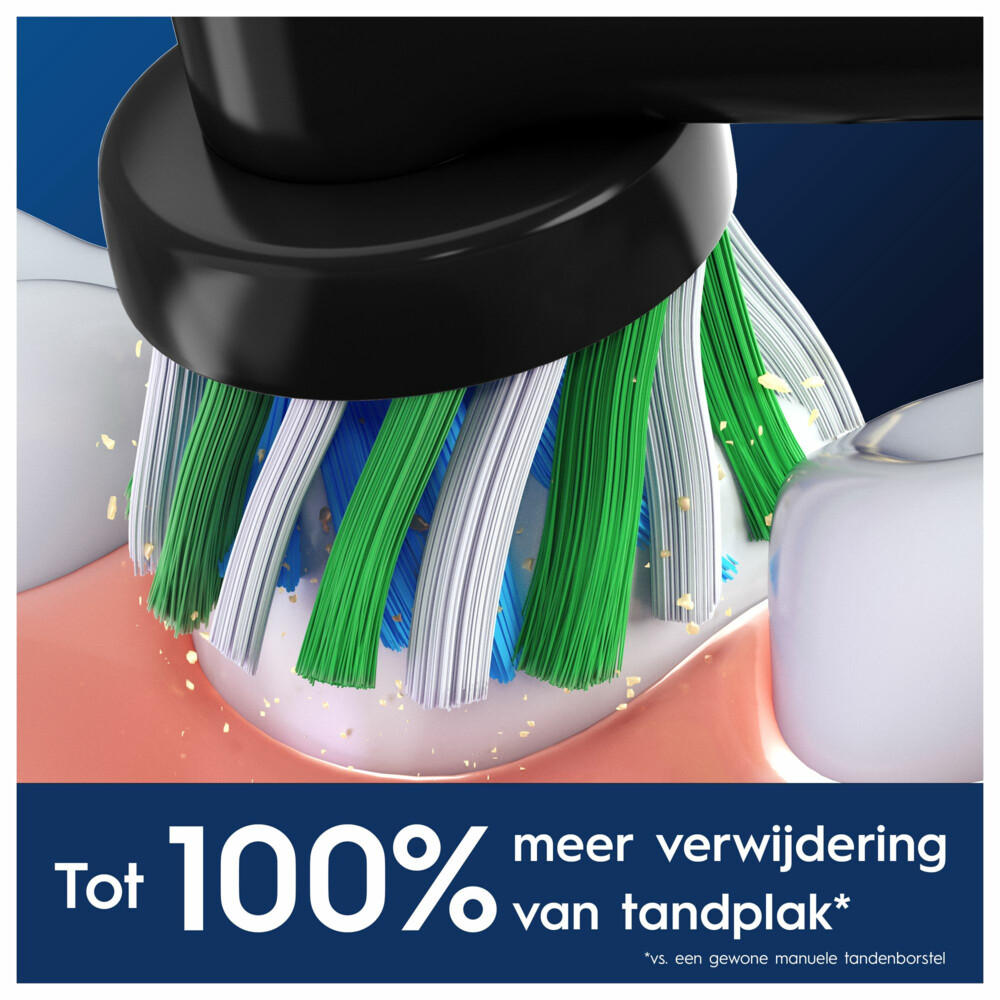 Oral-B Opzetborstels Pro Cross Action Zwart8 stuks