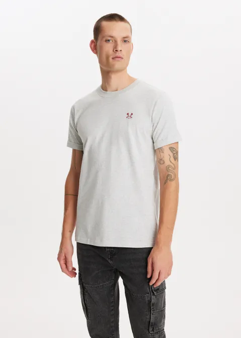T-shirt met kruis logo off-white (WTO.MEL)