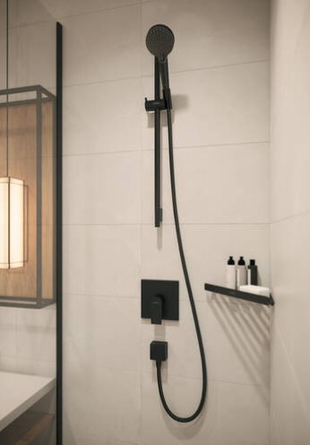 Hansgrohe AddStoris shampoohouder zwart mat