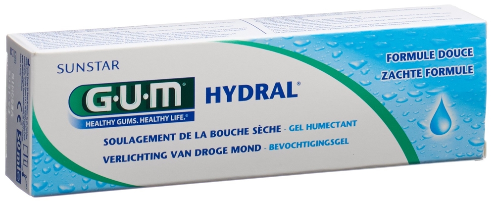 GUM Hydral Feuchtigkeitsgel<br>50 ml, Gel