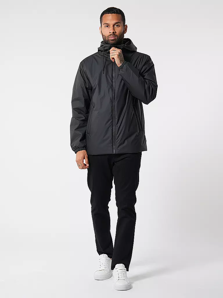 RAINS Regenjacke LOHJA schwarz