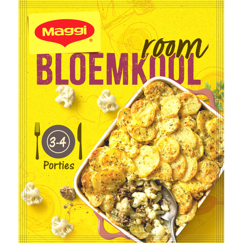 Maggi Ovenschotel bloemkool room