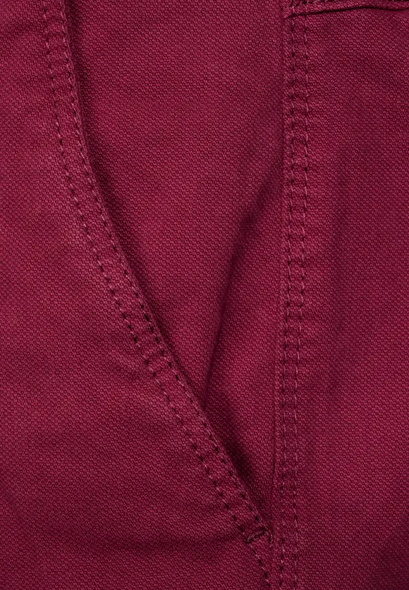 Relaxed Fit Shorts - portwine red