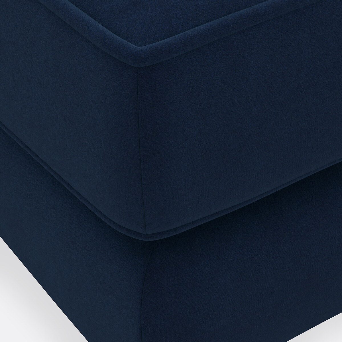 LA REDOUTE INTERIORS<br>Puffe em veludo, Topim