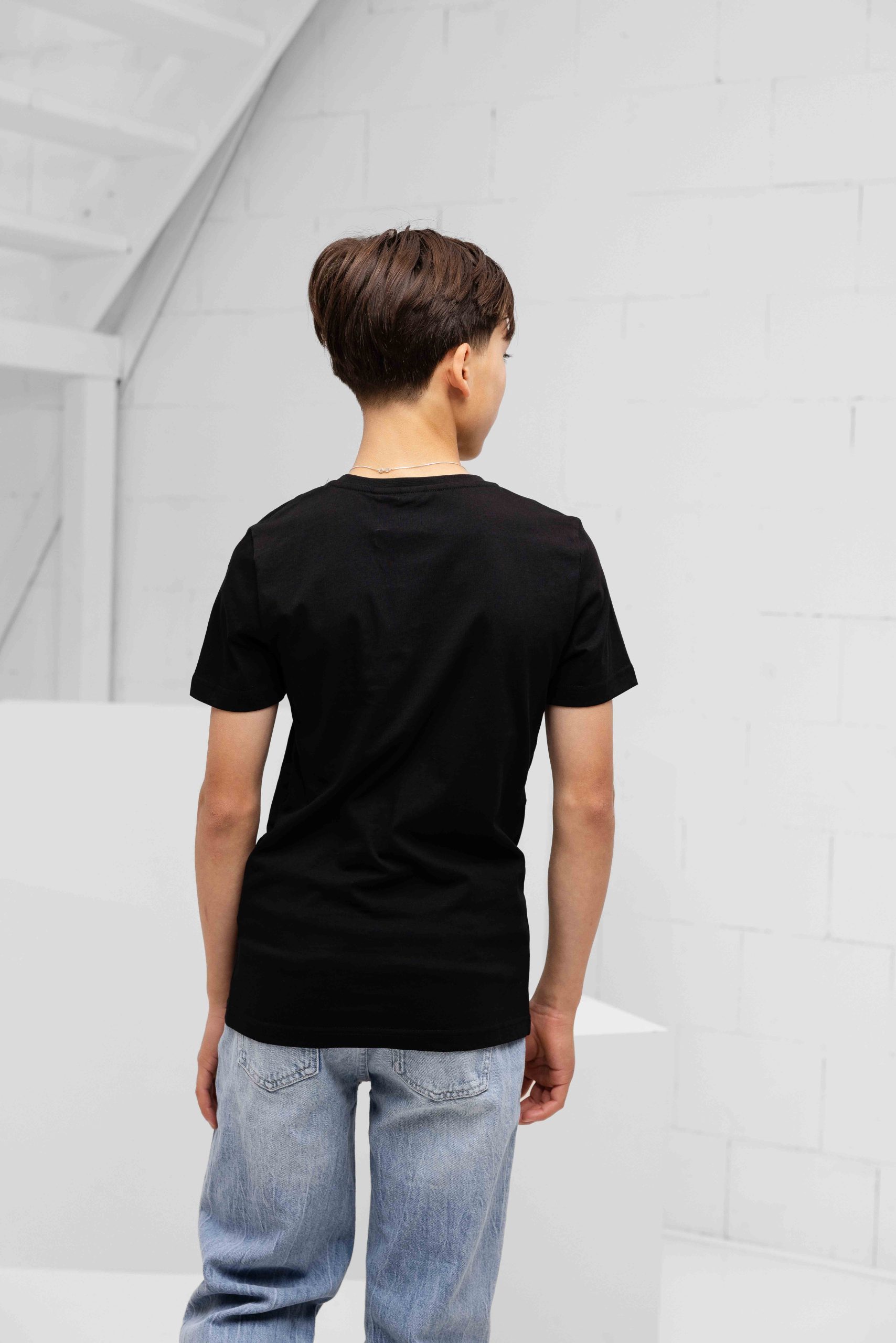 Antony Morato Nero T-Shirt Kids Zwart