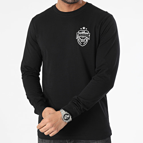 Tee Shirt Manches Longues All Star Noir Blanc