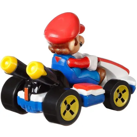 Hot Wheels Mario Kart Replica Die-Cast Mario im Maßstab 1:64