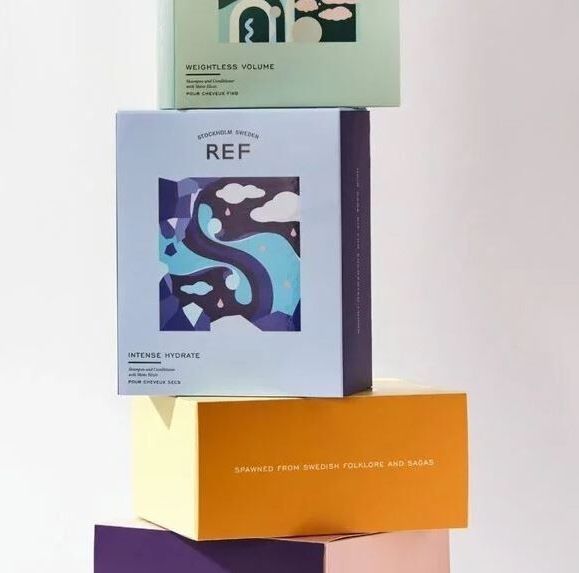 REF - Weightless Volume Giftbox - Shampoo 285 ml - Conditioner 245 ml - Shine Elixir 80 ml