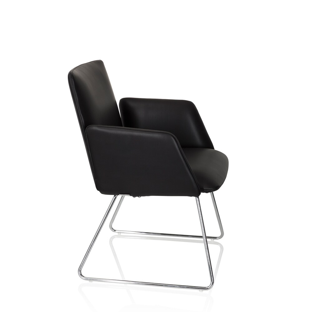 Polsterstuhl DESIGNIA V Kunstleder mit Armlehnen hjh OFFICE
