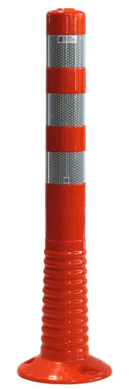 Flexibele paal 75cm oranje 3 x Orafol RA2C reflecterende folie