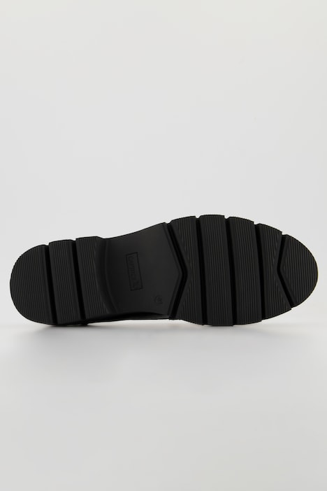 Caprice Leder-Loafer, Lackleder, Wechselfußbett
