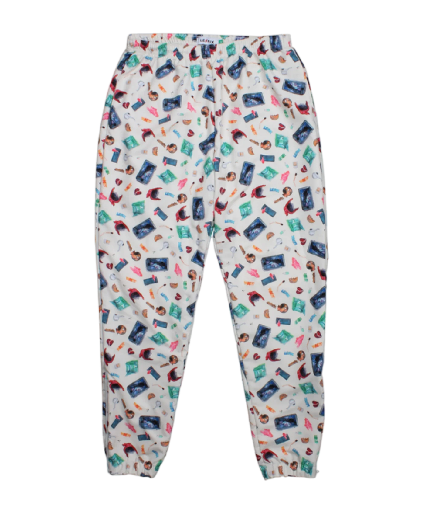 Le Fix JB Trainer Pant Weiss