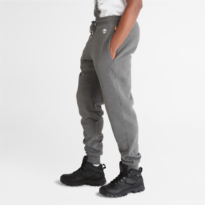 Calça de moletom Exeter River para homens na cor cinza escuro.