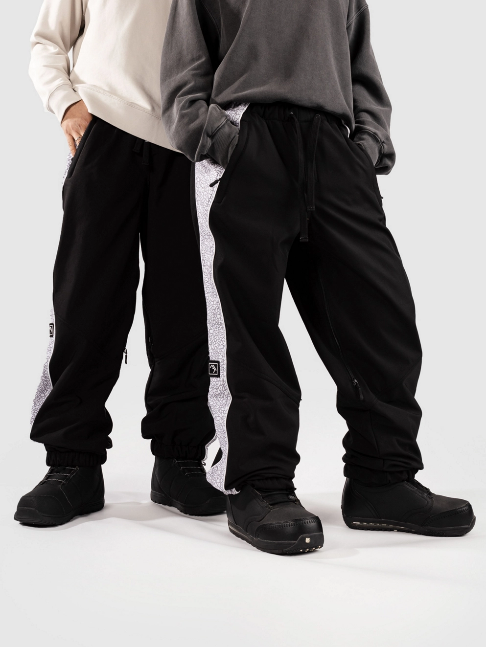 Brethren Apparel Baseline Track Pants airtime / black