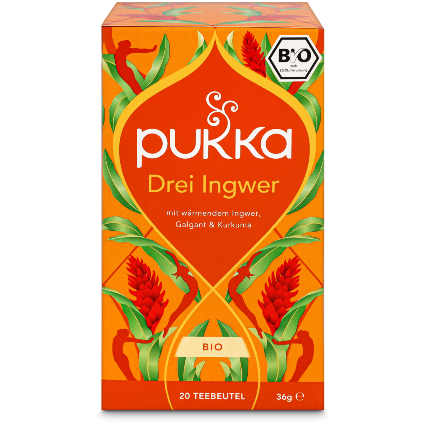 Pukka Bio Tee Drei Ingwer 20 Beutel