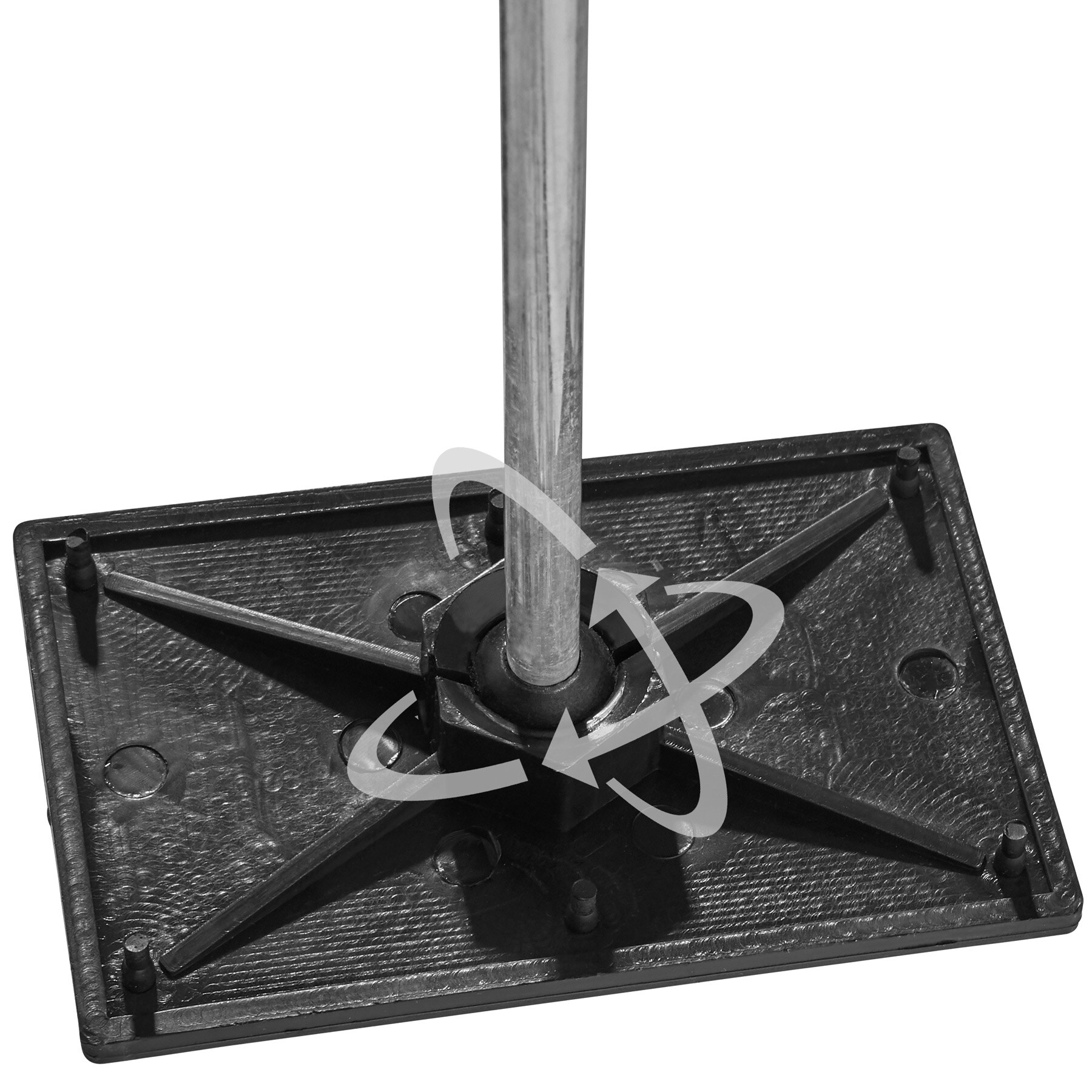 tectake® 6er-Set Türspanner, stufenlos höhenverstellbar, Belastbarkeit 30 kg je Spanner, mit Schnellspannsystem