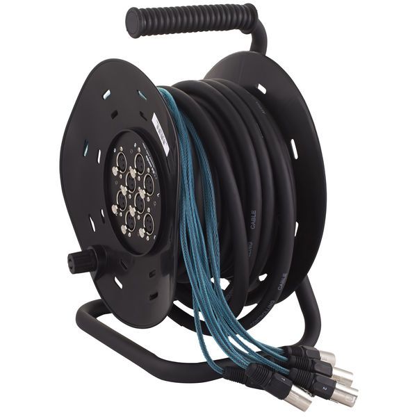 the sssnake MCT 8 Multicore auf Trommel
