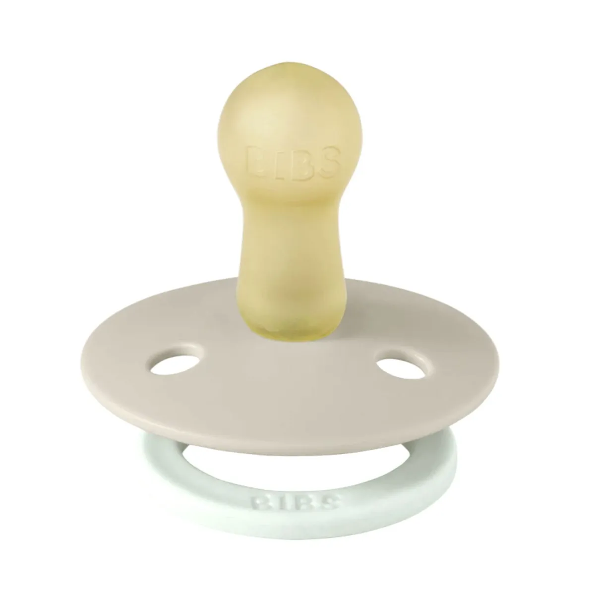 Bibs Suce Bibs 0-6mois Paquet de 2 - Ivoire Glow (Grandeur 1)