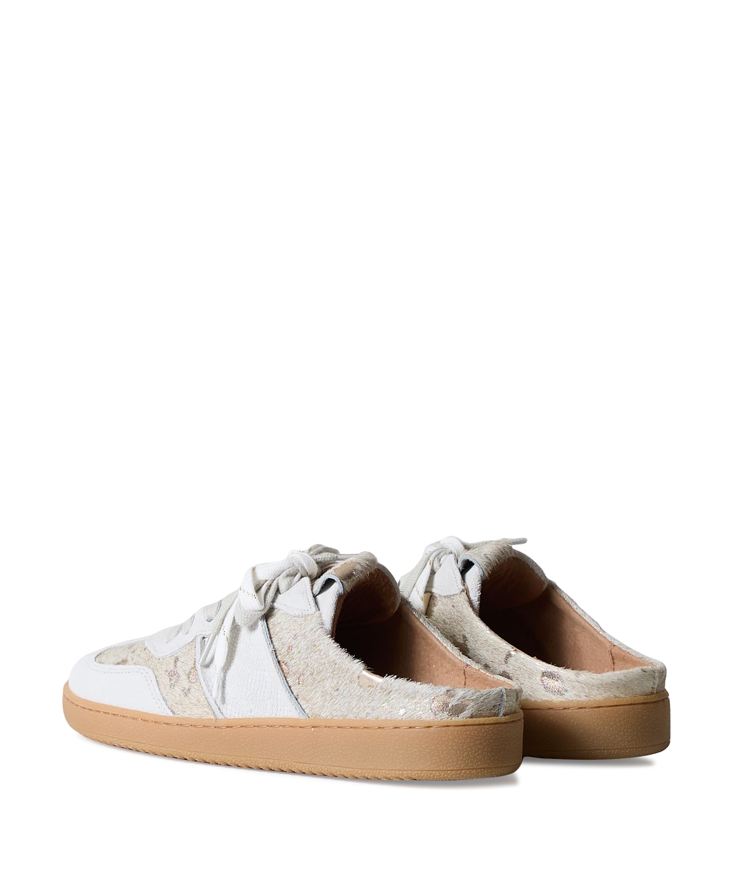 DWRS label Nome dames clogs ecru