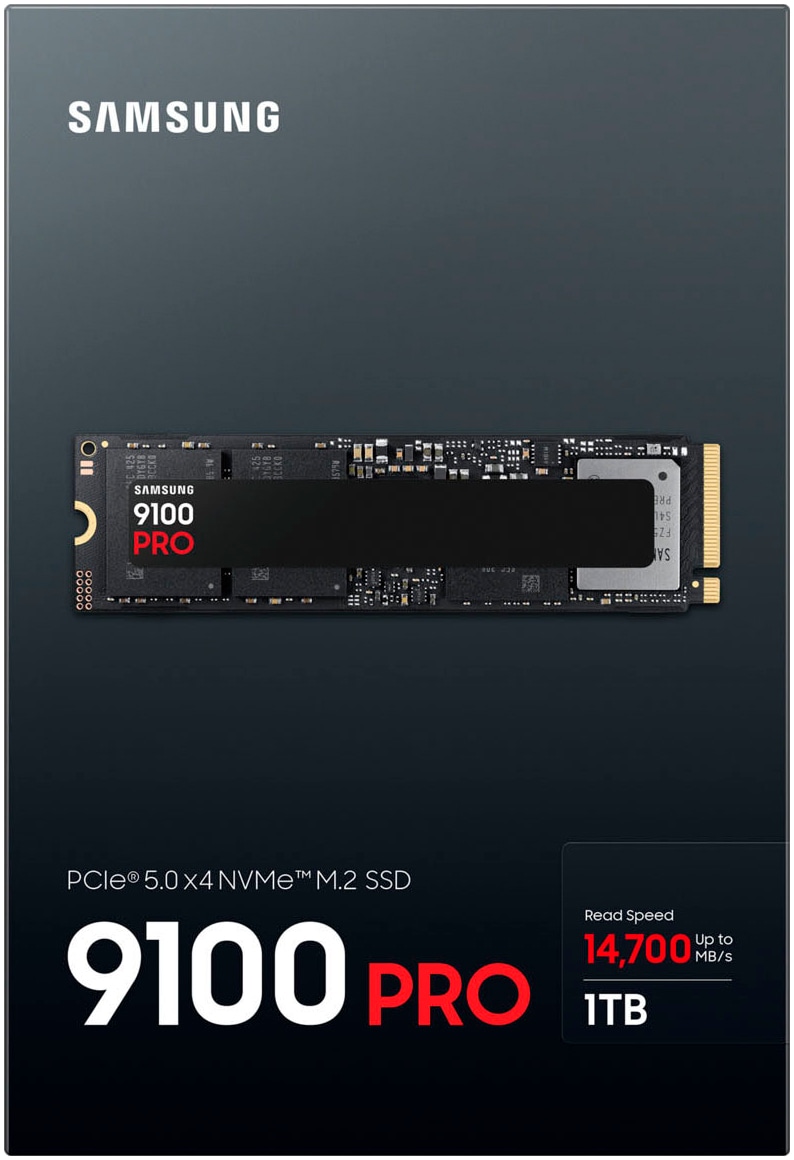 Samsung interne Gaming-SSD »9100 PRO SSD 1TB« 1000 GB Anschluss M.2 PCIe