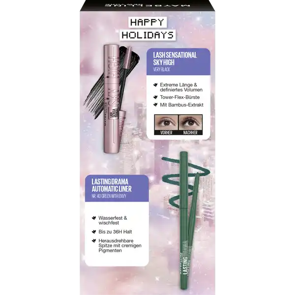 Lash Sensational Sky High + Lasting Drama Automatic Liner Geschenkset