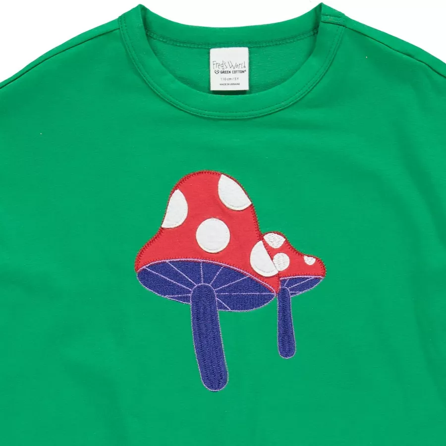 Fred's World Langarmkleid Earthgreen