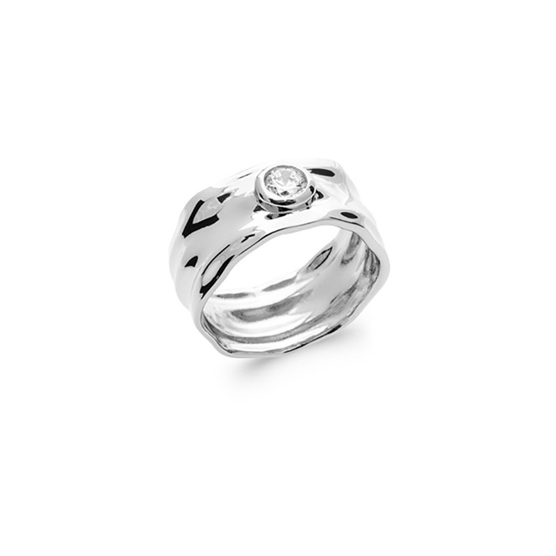 Bague Femme - Argent 925 - Oxyde de zirconium