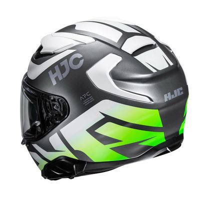Casque Hjc F71 - BARD - Gris / Jaune