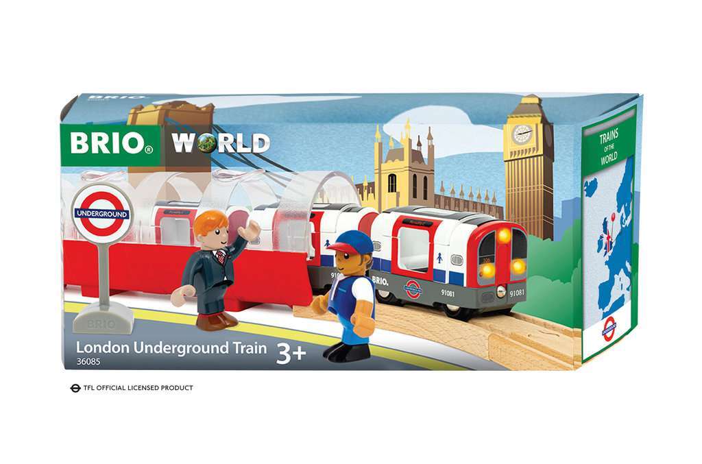 BRIO Spiel Londoner U-Bahn mit Licht und Sound