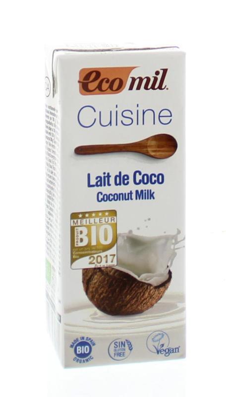 Ecomil Kokosmelk cuisine 200ml