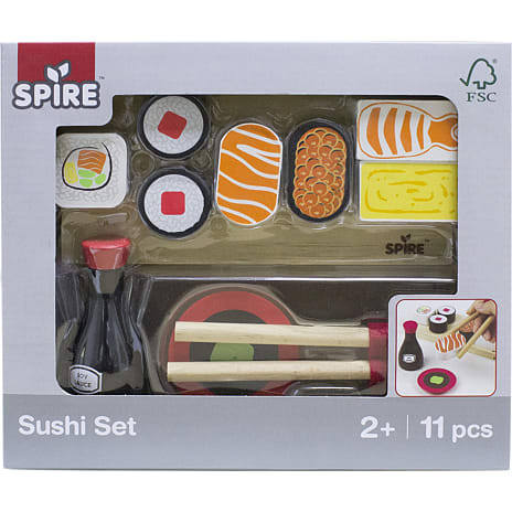 Spire træleg - Sushi sæt
