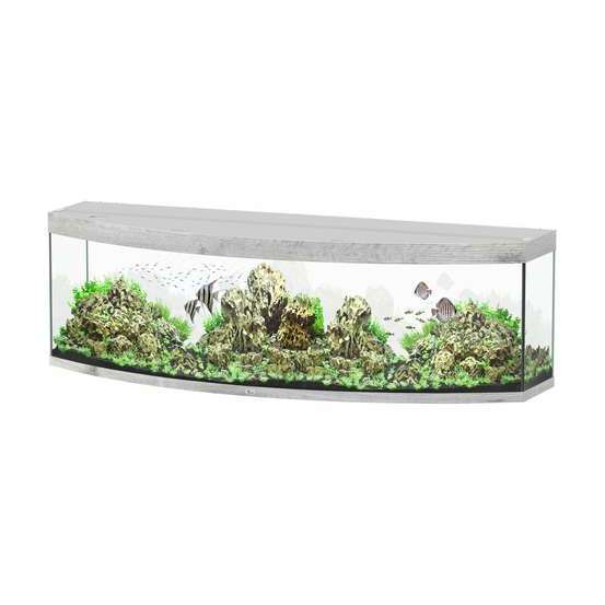 Aquarium Sublime Horizon 200 Led 2.0 Pro Chêne Blanc L.200,5x P.66,6cm